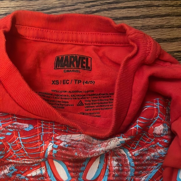 Marvel Spiderman long sleeve tee and hat set - Picture 4 of 10